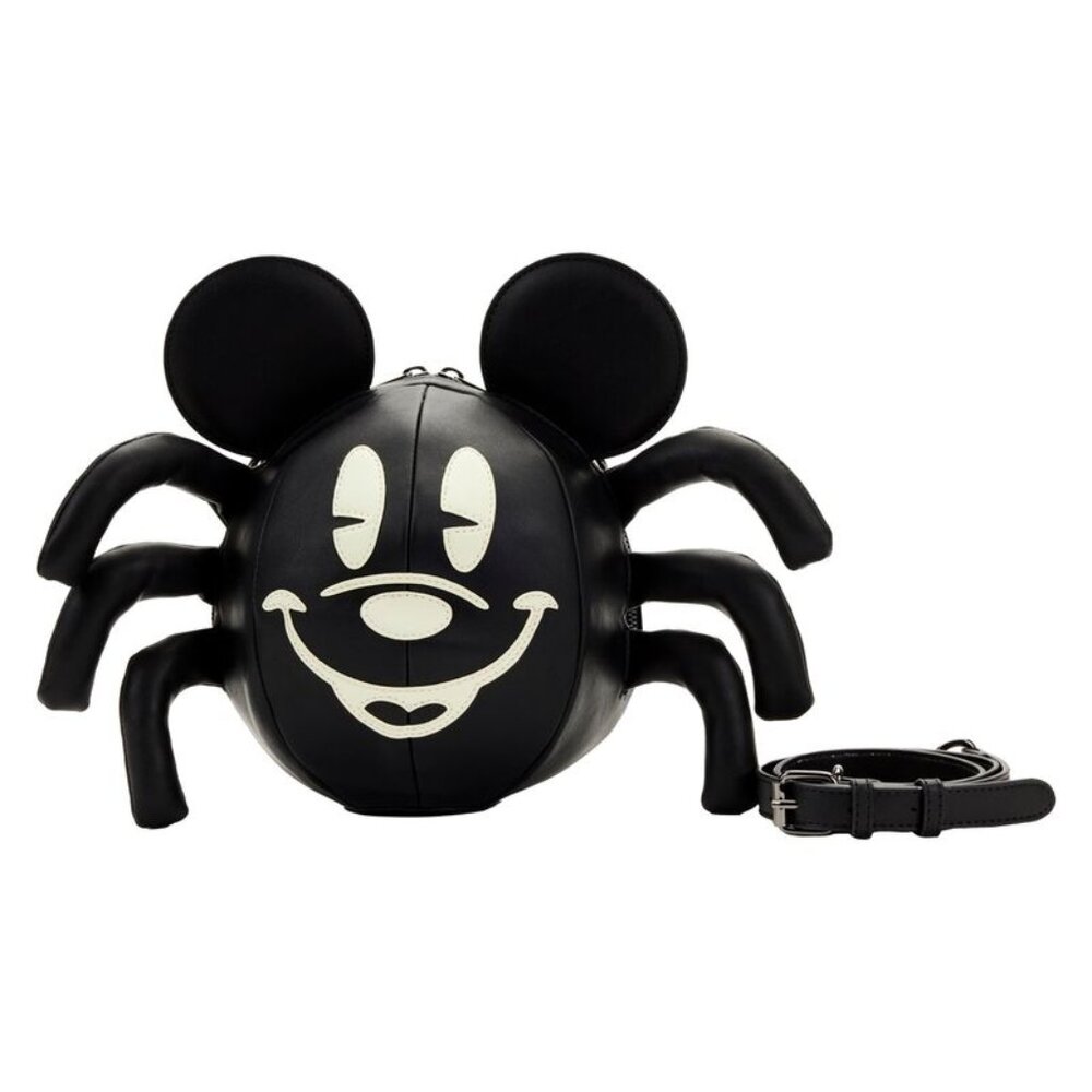NWT Loungefly Stitch Shoppe Mickey Mouse Spider Crossbody Bag